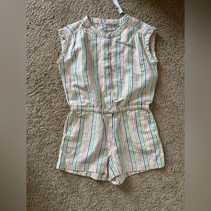 Crewcuts Multicolor Striped Kids Romper